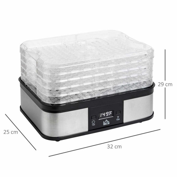 5 Tier Food Dehydrator, 245W Muti - Food Dryer - Aroflit