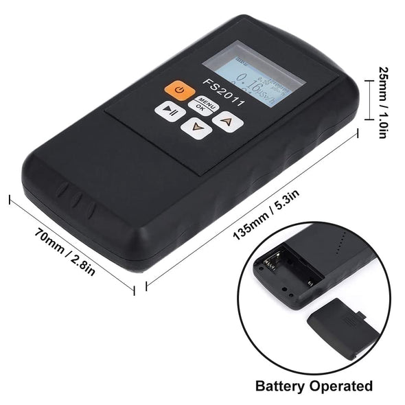 Portable Handheld Geiger Counter, High Accuracy Radiation Detector