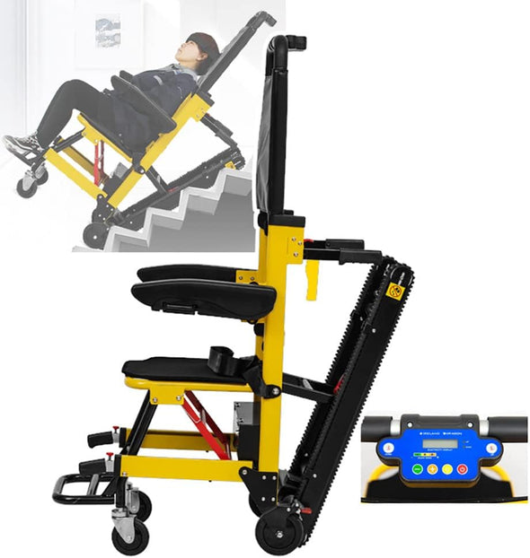 Motorized Portable Elderly Stair Climbing Lift Wheelchair