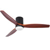 52 - Inch Ceiling Fan Light with Remote Control, Dimmable LED - Aroflit