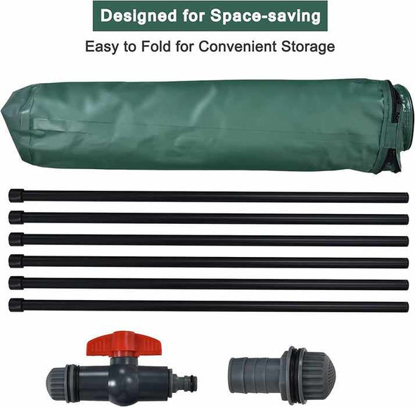 53 Gallon Rain Water Collection Catcher Barrel - Aroflit
