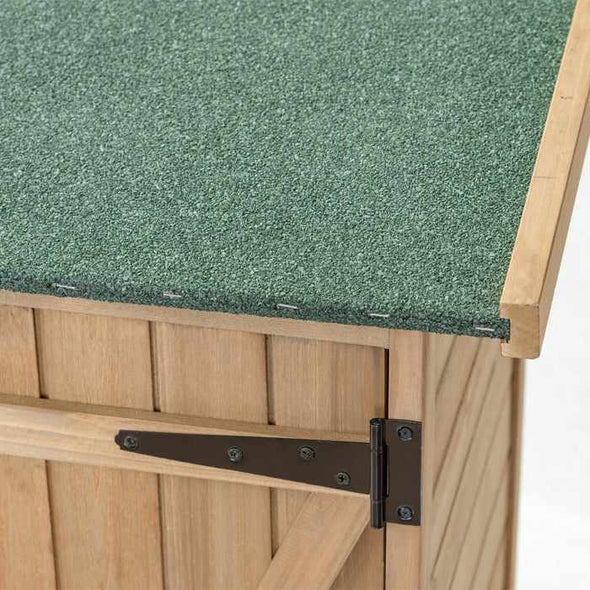 5.8' x 3' Small Wooden Outdoor Garden Storage Shed Kits - Aroflit