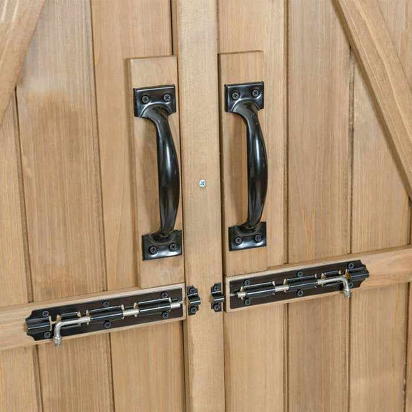 5.8' x 3' Small Wooden Outdoor Garden Storage Shed Kits - Aroflit
