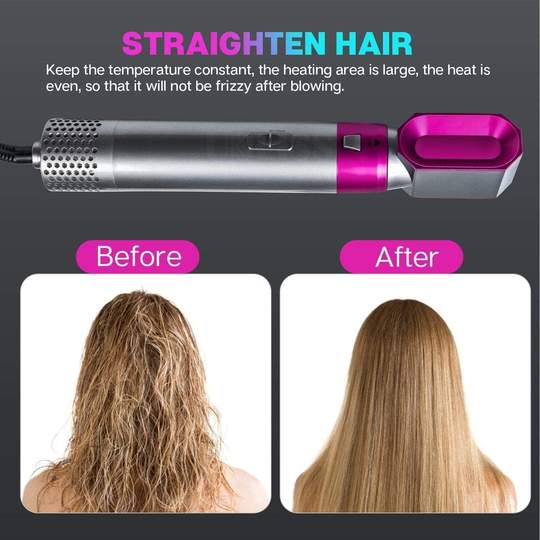 5-in-1 Multifunctional Airwrap Hair Styling Tool, Curls, Waves & More