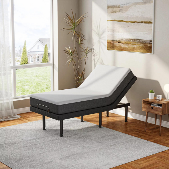 Premium Adjustable Raisable Wireless Remote Mattress Bed Frame