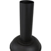 5FT Premium Steel Outdoor Chiminea Fireplace Pit – Wood Burning - Aroflit