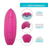 6 ft Lightweight Pink Youth Kayak with UV Protection for Kids - Aroflit