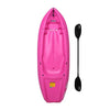 6 ft Lightweight Pink Youth Kayak with UV Protection for Kids - Aroflit