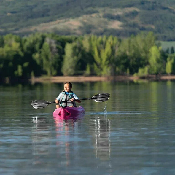6 ft Lightweight Pink Youth Kayak with UV Protection for Kids - Aroflit