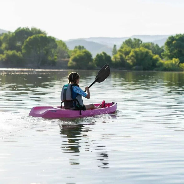 6 ft Lightweight Pink Youth Kayak with UV Protection for Kids - Aroflit