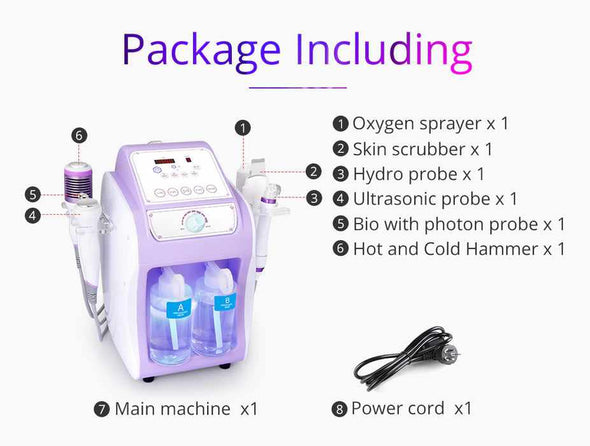 6 in 1 Hydra Dermabrasion Facial Machine - Aroflit