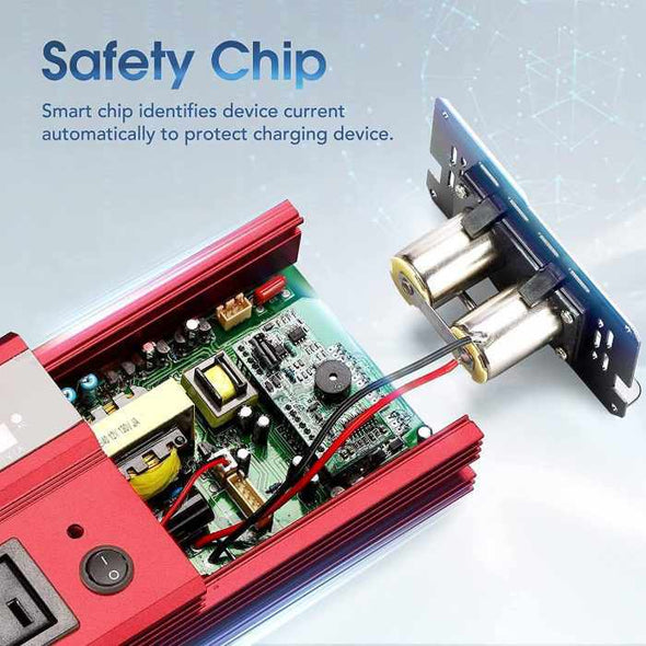 6000W Car Power Inverter DC 12V to AC 240V Converter - Aroflit