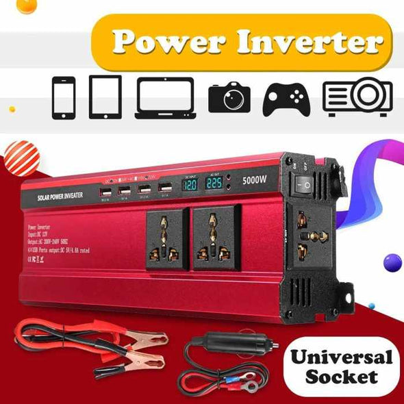 6000W Car Power Inverter DC 12V to AC 240V Converter - Aroflit