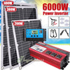 6000W Solar Panel Kit 100A Home Power Generator with 110V Grid System - Aroflit