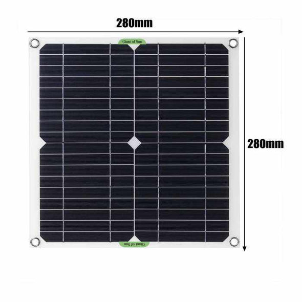 600W Solar Panel Kit Battery Charger & 100A Controller