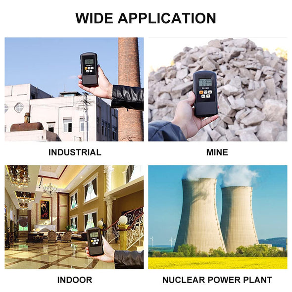 Portable Handheld Geiger Counter, High Accuracy Radiation Detector