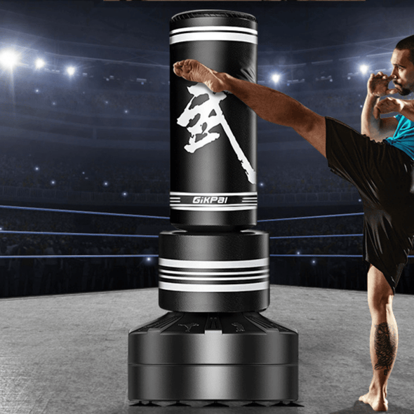 67” Heavy Duty Freestanding Punching Bag – MMA, Kickboxing, Cardio Training - Aroflit