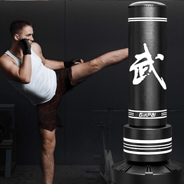 67” Heavy Duty Freestanding Punching Bag – MMA, Kickboxing, Cardio Training - Aroflit