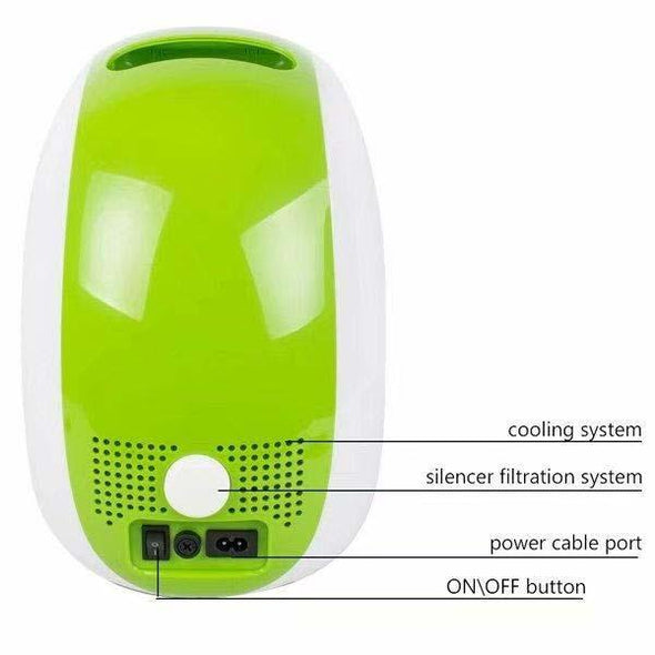 1L-7L Portable Home Use Oxygen Concentrator - Quiet, Compact, Adjustable