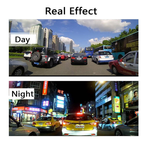 Rear View Mirror Dash Camera for Car, Backup Camera with Night Vision