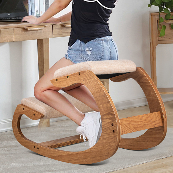 Premium Ergonomic Kneeling Desk Chair for Posture and Comfort