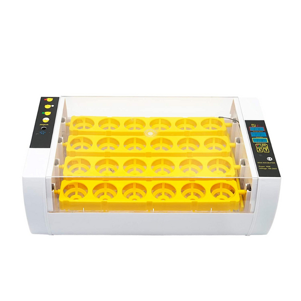 Digital 24 Slot Chicken & Quail Egg Incubator with Automatic Turner