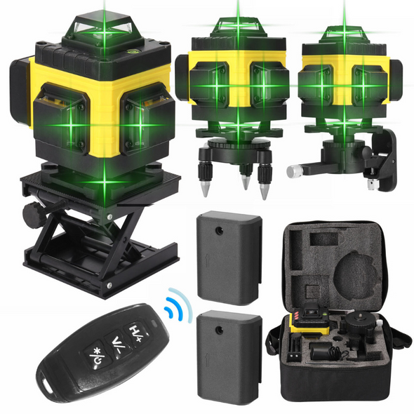 360 Degree Laser Leveler, Precision Line Tool,  Rechargeable Battery