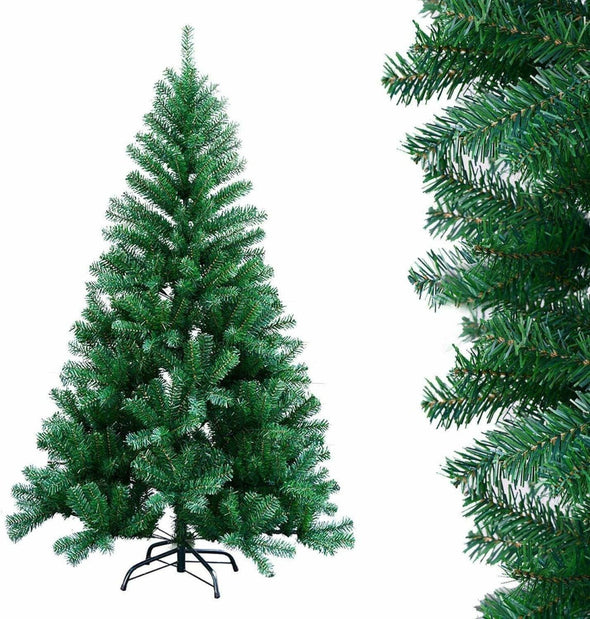 6ft Artificial Christmas Tree with 300 LED Warm White Lights - Aroflit