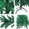 6ft Artificial Christmas Tree with 300 LED Warm White Lights - Aroflit