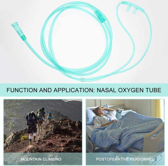 6pcs High - Flow Nasal Oxygen Cannula Standard Connector – 150x1cm - Aroflit
