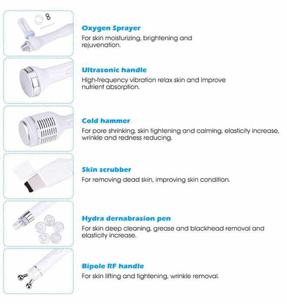 7 in 1 Hydra Dermabrasion Facial Machine - Aroflit