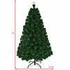 7' Pre - Lit Fiber Optic Artificial Christmas Tree with 280 LED Lights - Aroflit
