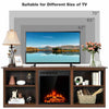 70" Fireplace Tv Console Stand With Electric Fireplace - Aroflit