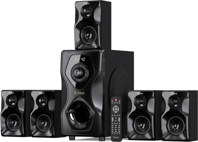 700W Surround Sound Home Theater System with Bluetooth & Subwoofer - Aroflit