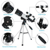 70mm Astronomical Refractor Telescope with Tripod for Stargazing - Aroflit