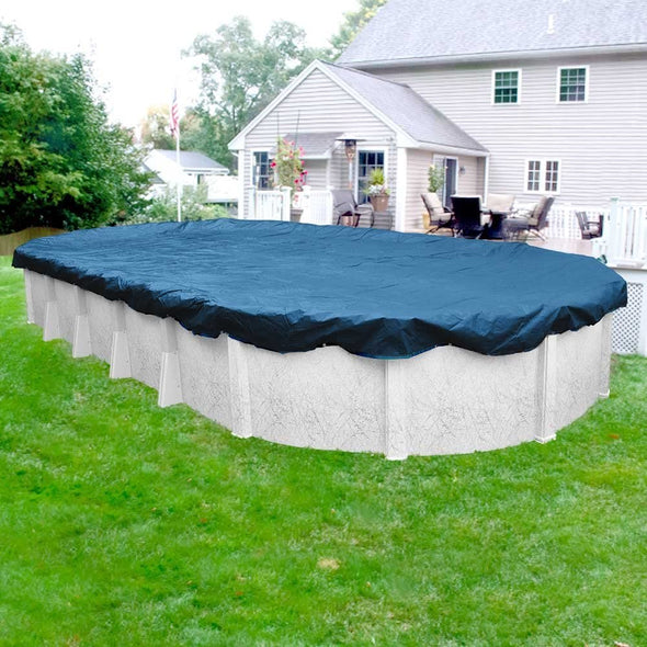 Full Coverage Above Ground Winter Pool Cover, Durable Swim Spa