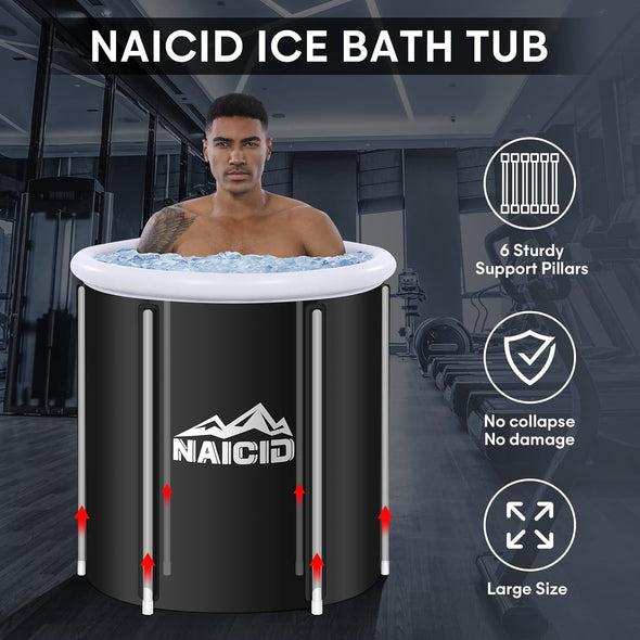 IceFix 2.0 Recovery Ice Bath, Portable Cold Therapy for Fast Recovery