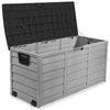 75 Gallon Waterproof Outdoor Storage Box with Wheels for Cushions - Aroflit
