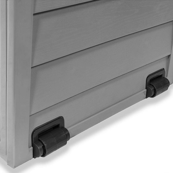 75 Gallon Waterproof Outdoor Storage Box with Wheels for Cushions - Aroflit