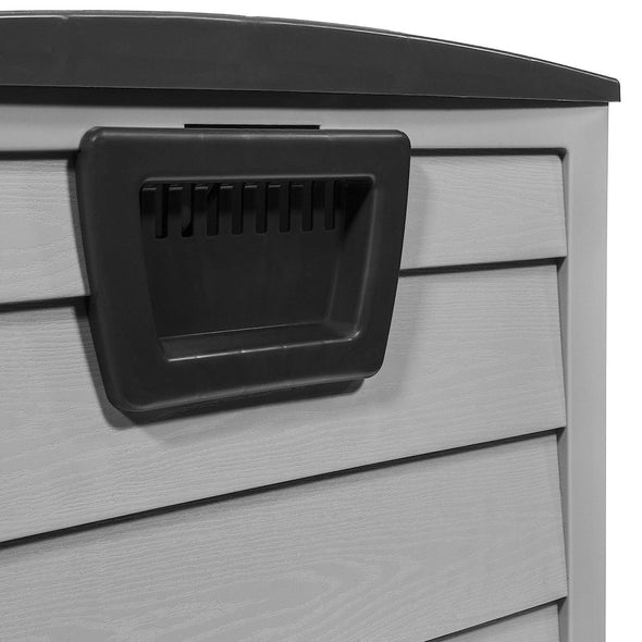 75 Gallon Waterproof Outdoor Storage Box with Wheels for Cushions - Aroflit