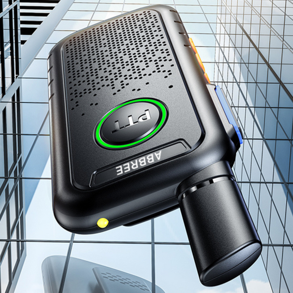 Long Distance Waterproof Two-Way Walkie Talkie with Emergency Features