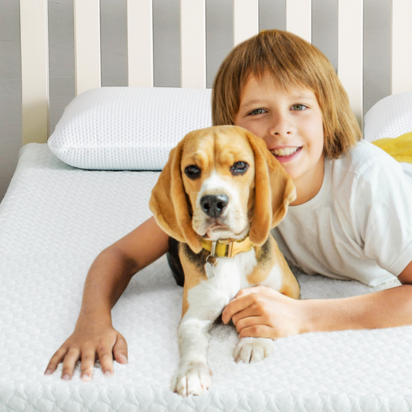 Premium Full-Size Memory Foam Mattress Topper, Cooling