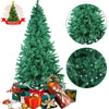 7ft Green PVC Artificial Christmas Tree with 1000 Tips, Realistic - Aroflit
