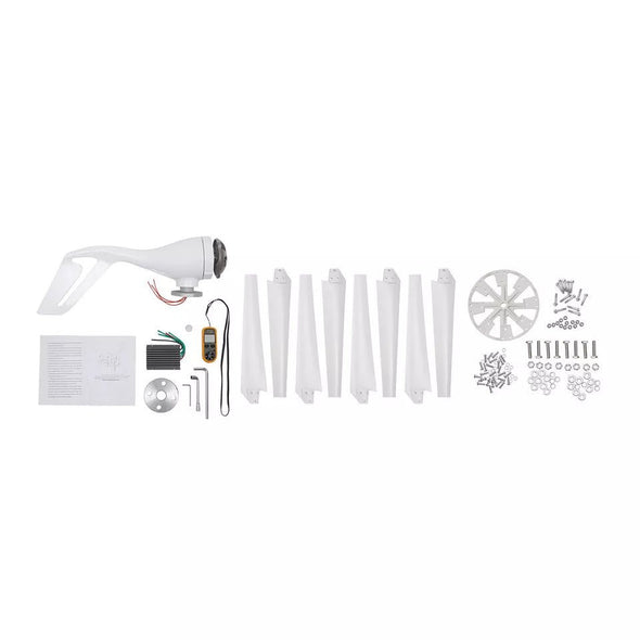 8 Blades Wind Turbine Generator – Eco - Friendly Power for Homes - Aroflit