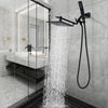 8 - Inch Rain Shower Head with Handheld Combo & Adjustable - Aroflit