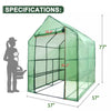 8 Shelves Walk - In Portable Greenhouse, Durable, Spacious, All - Weather - Aroflit