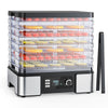8 - Tray Food Dehydrator Machine with Adjustable Temperature - Aroflit