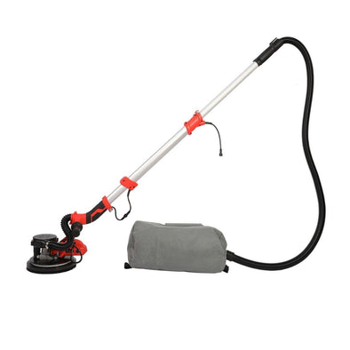 800W Electric Drywall Sander, 6 Speed Adjustable, LED, Dust Vacuum - Aroflit