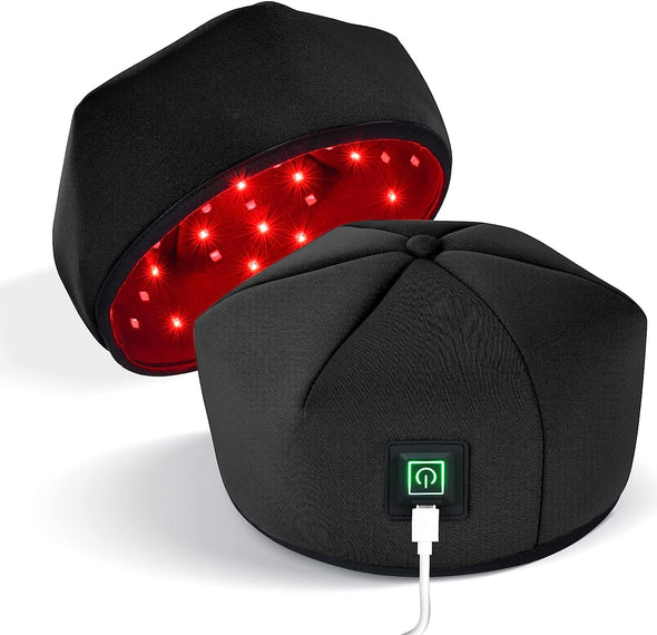 Laser Red-Light Therapy Hat Hair Growth, Dual Wavelength Technology