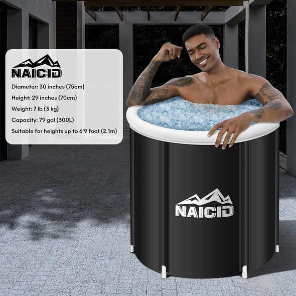 IceFix 2.0 Recovery Ice Bath, Portable Cold Therapy for Fast Recovery